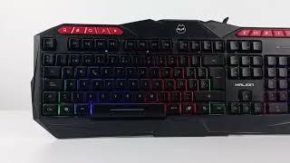 ⌨ +  + 🟥 +  COMBO GAMER HALION 4 EN 1 POSEIDON HA-850C
