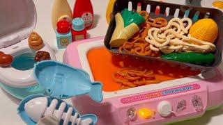 [toy asmr] Frying food Potty Training! Toy Cooking ASMR