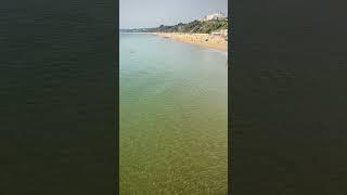 The September heatwave continues at Bournemouth beach