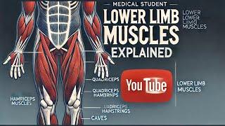 Lower Limb Muscles | Anatomy Demonstration for Medical Students