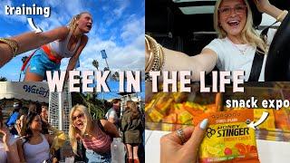 week in the life: snack expo, starting my acupuncture journey, productive days