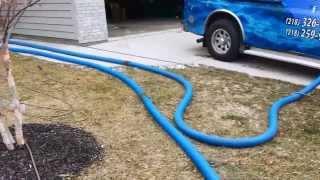 Reeling in 2.5 hose with Butler Truckmounts