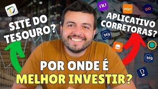 Tesouro Direto: Qual a Forma Mais Rápida e Prática de Investir – Site vs. App da Corretora