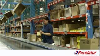 Purolator Logistics™ - Warehouse/order fulfillment segment  video