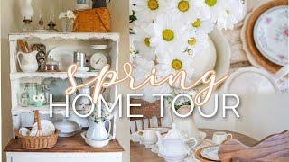 SPRING HOME TOUR 2021!! | VINTAGE COUNTRY COTTAGE DECOR!