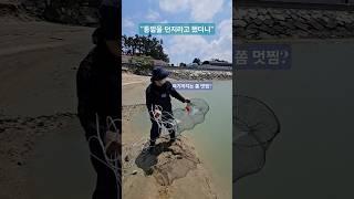 "말 잘 듣는 남자" #shorts #귀여운녀석들 #해루질 #통발