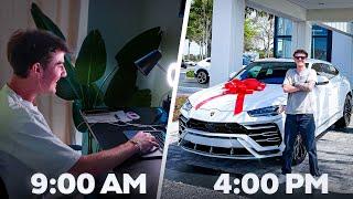 day in the life of a 23/yo making $150k/mo from tiktok