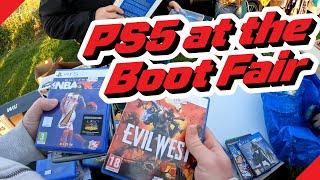 Finding PS5 Games at the Boot Fair - Video Game Hunting