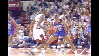 Dennis Rodman Great Defense on Michael Jordan - 1989 NBA ECF