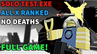 TEST.EXE ALL X RANK | Combat Initiation [V2.1.2]