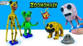 How To Make MONSTER ZOONOMALY game characters | CLAY TUTORIAL