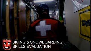 Ski and Snowboard Evaluation Skills Demonstration: Whitetail Ski Patrol