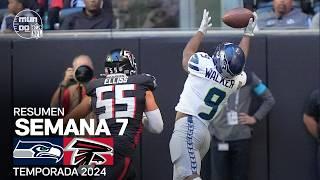 Seattle Seahawks vs. Atlanta Falcons | Resumen en español | NFL Semana 7 - Highlights 2024