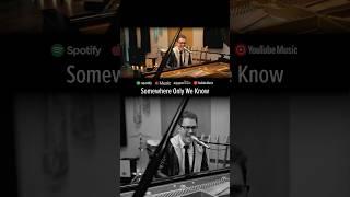 Somewhere Only We Know - Keane (Boyce Avenue ft. Alex Goot piano acoustic cover) #shorts #ballad