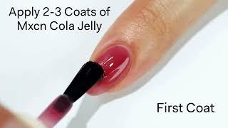 MXCN COLA JELLY | Cirque Colors Oxblood Red Jelly Nail Polish