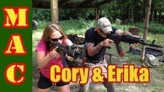 Hanging out with Cory and Erika