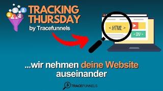 Website, Funnel, Landingpage optimieren! – Tracking Thursday by TraceFunnels