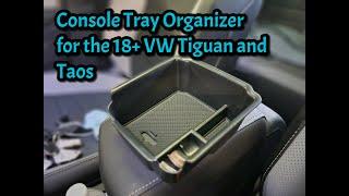 Center Console Tray Organizer Insert Review (for the VW Taos and VW Tiguan)