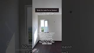 2/3bhk for sale at Purva Zenium off airport road - Ready to move in - 9900085566