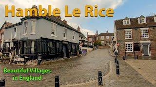 Hamble Le Rice - Pretty Yachting Village in Hampshire England