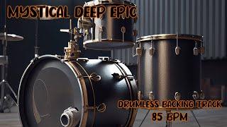 Mystical Deep Epic Drumless Backing Track 85 BPM