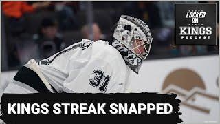 Kings winning streak ends in New Jersey