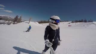 Snow bunny in Mammoth CA