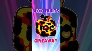 PERM FRUIT  GIVEAWAY !! Blox Fruits Roblox #shorts