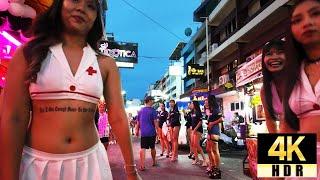 Pattaya 4K Walk Soi 6 The Hottest and most Exciting Street in the world. Thailand 2024.