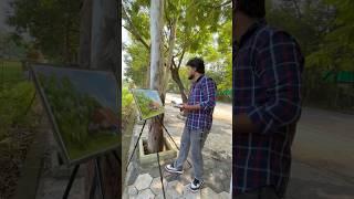 Outdoor waters color painting #lavinagar #painting #watercolorpainting #oilpainting #indore