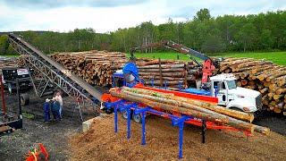 Massive Firewood Operation Demo’s A New Processor