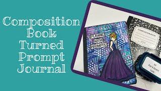 Dedicated Prompt Journal #artjournal #prompts  #diyartjournal #artjournalprompts