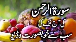 Surah Rahman heartouching Voice Beautiful Voice |سورۃ رحمن | Quran Studio Ep 3022
