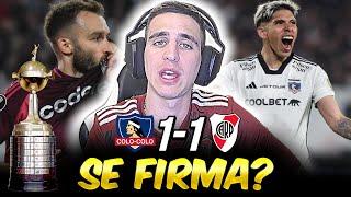 RIVER NO AGUANTÓ EN CHILE Y COLO COLO LE EMPATÓ LA SERIE! SE DEFINE EN EL MONUMENTAL SIN PAULO DÍAZ.