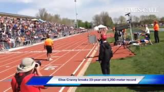 VIDEO: Niwot's Elise Cranny sets a new Colorado prep record of 10:17.48 in the 3,200 #copreps