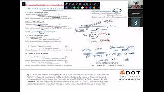 Treatment of Goodwill in Case of Change in PSR