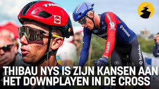 Valse start? THIBAU NYS is zijn kansen aan het downplayen in de cross