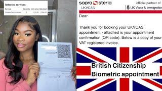 BIOMETRIC APPOINTMENT 2023 | BRITISH/UK CITIZENSHIP | NATURALISATION 2023 | MY EXPERIENCE