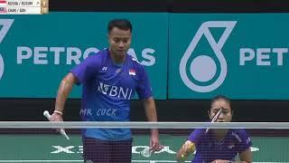 Rehan Naufal Kusharjanto Lisa Ayu Kusumawati vs Chan Goh   Badminton Petronas Malaysia Open 2023