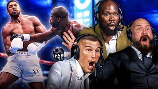 Anthony Joshua vs Daniel Dubois - INSANE Pain Game Reactions 