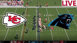 LIVEKansas City Chiefs VS Carolina Panthers/NFL Week 12/ NFL Madden 25