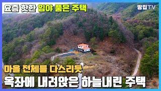 만4천여평의 임야로 임업인 등록 가능합니다 I 누구나 한번쯤 꿈꿔온 입지에 잘 지어진 주택