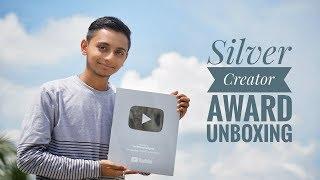 Silver Play Button Unboxing | TechRunsGadgets