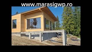 Casa din lemn Marasig. Casa pe structură de lemn. https://marasigwp.ro/case-din-lemn/