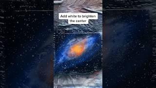 How to make a galaxy how to spray paint ￼#spraypaint #learnwithme