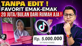 TANPA EDIT, FAVORIT EMAK-EMAK INI, GAJIAN 20 JUTA DARI RUMAH AJA, CARA CARI UANG DARI HP