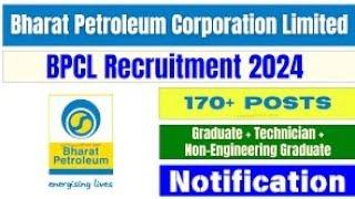 BPCL Apprentice Recruitment 2024. BPCL Diploma & Graduate Apprentice Vacancies 2024.