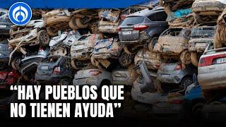 Españoles exigen apoyo a las autoridades tras las inundaciones