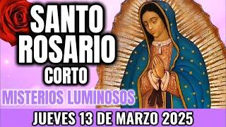 Santo Rosario Corto de hoy. Jueves 13 de Marzo 2025 - Rosario Corto