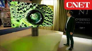 First Look at This $200,000 Folding TV from C-SEED